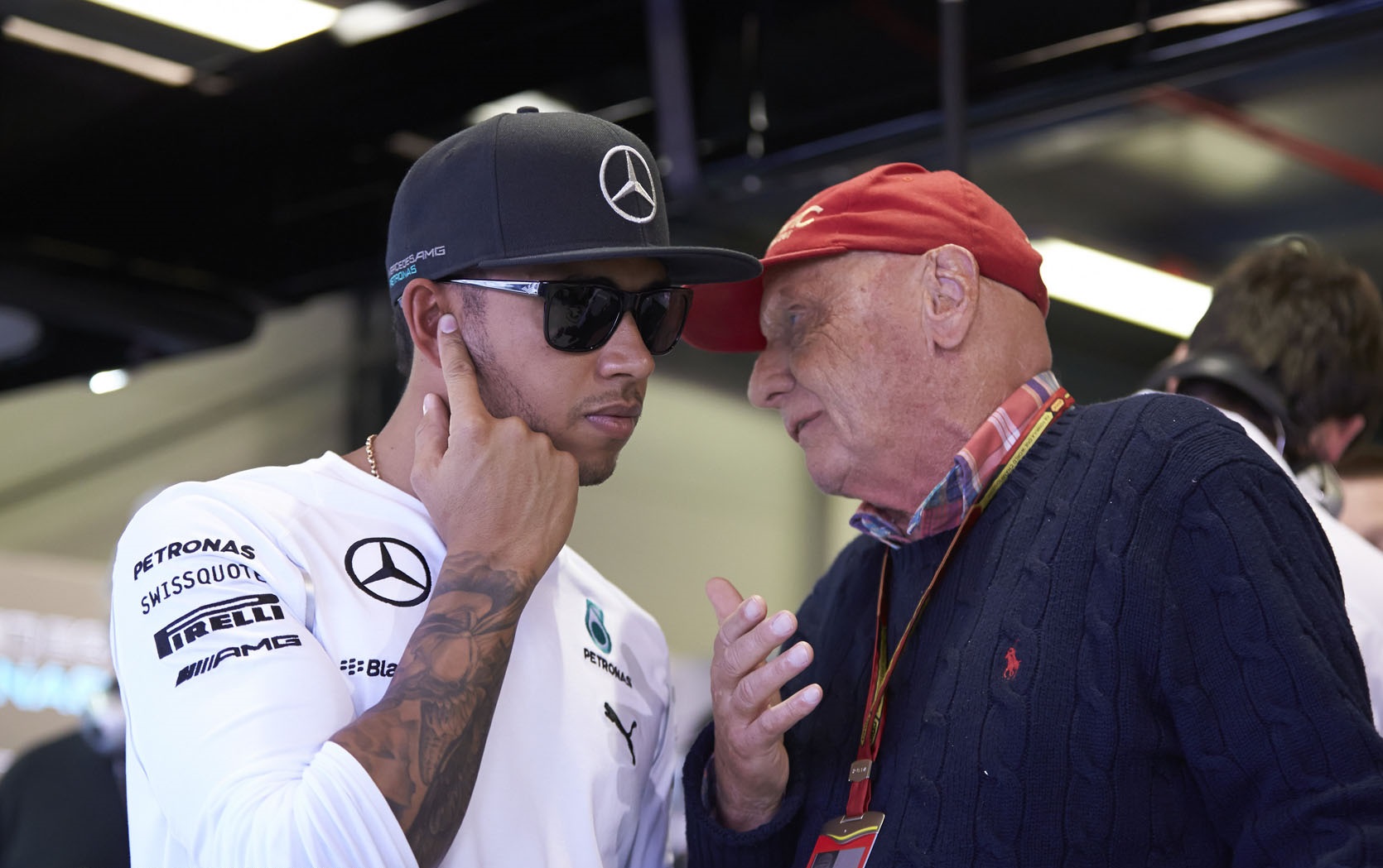 lauda - hamilton formula one