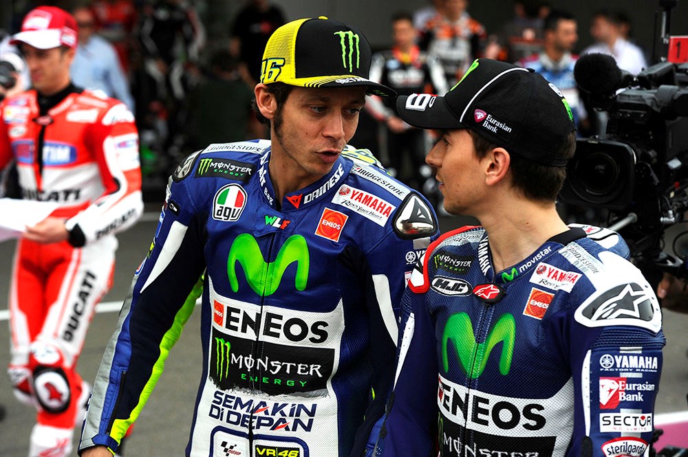 jorge lorenzo dan rossi berita motogp