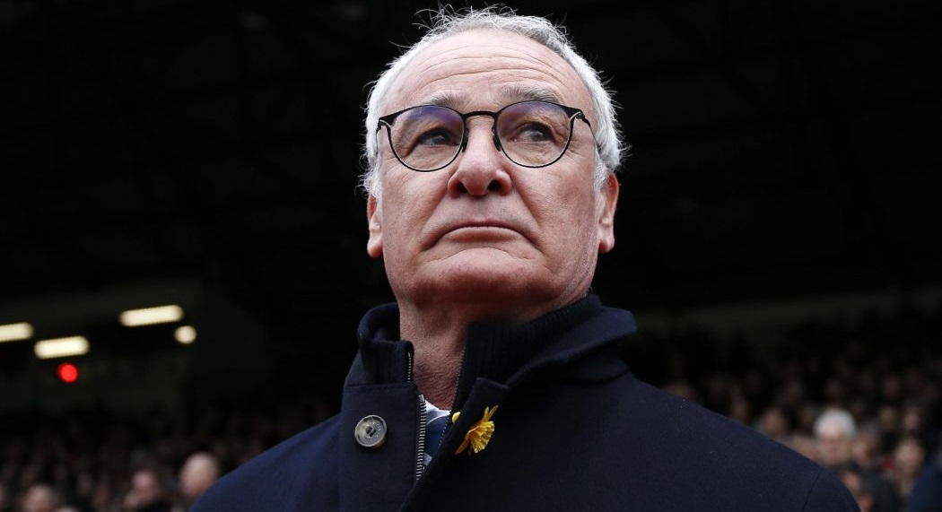 Claudio Ranieri bertia sepak bola